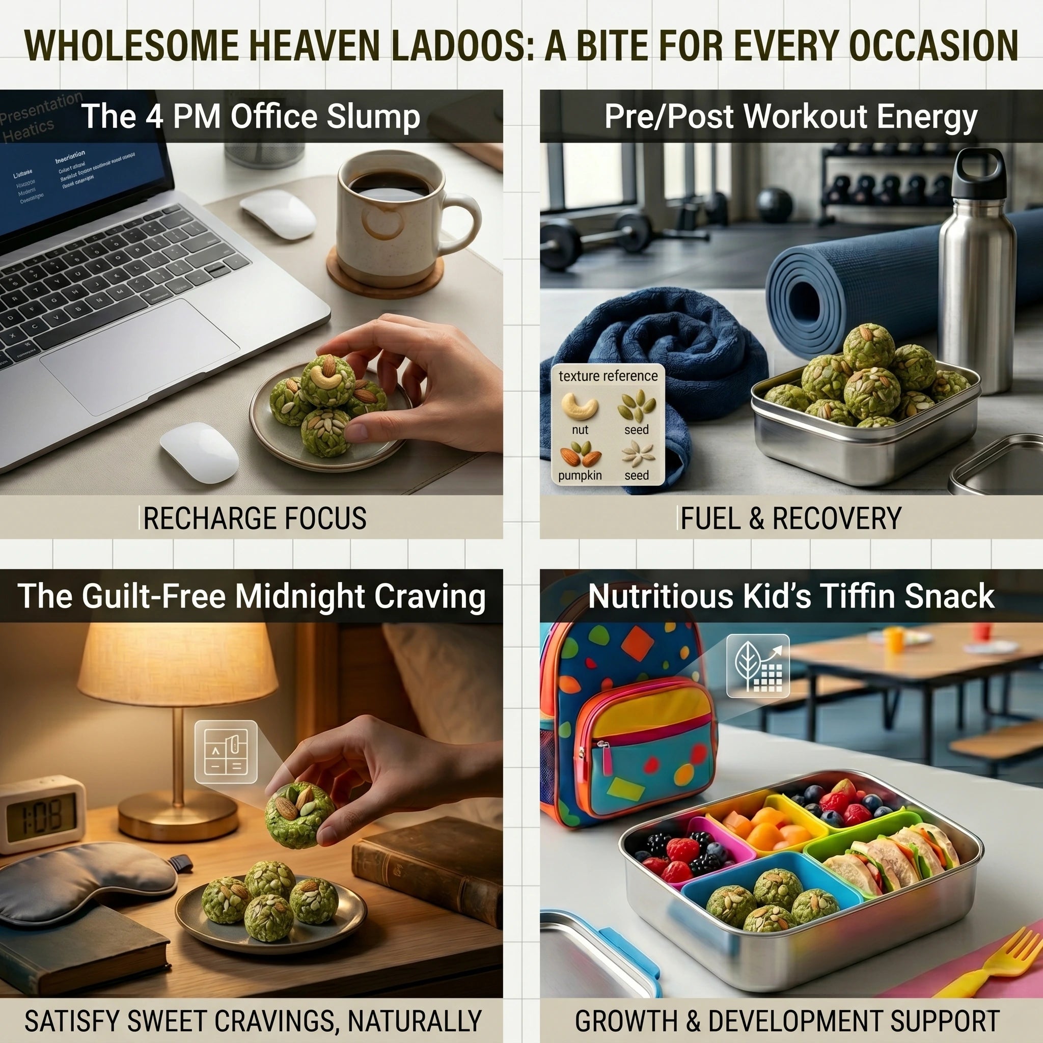 Wholesome Heaven - Moong Nut Bites
