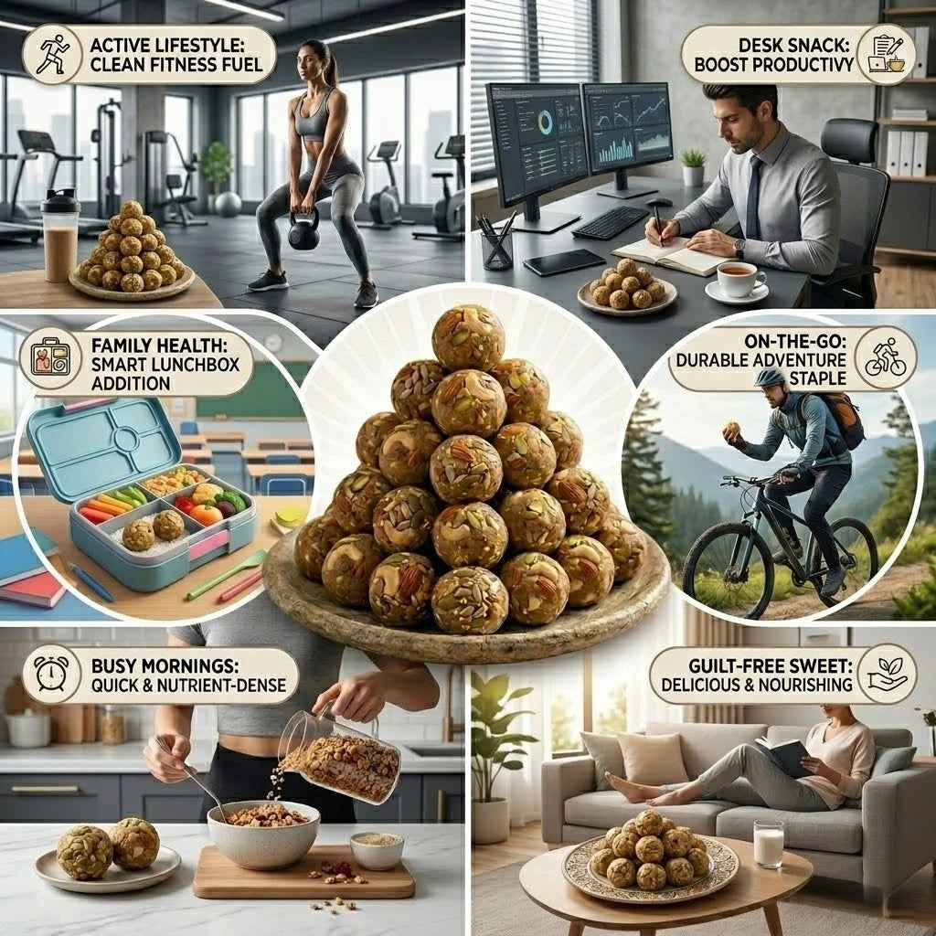 Wholesome Heaven - Sattu Nut Bites