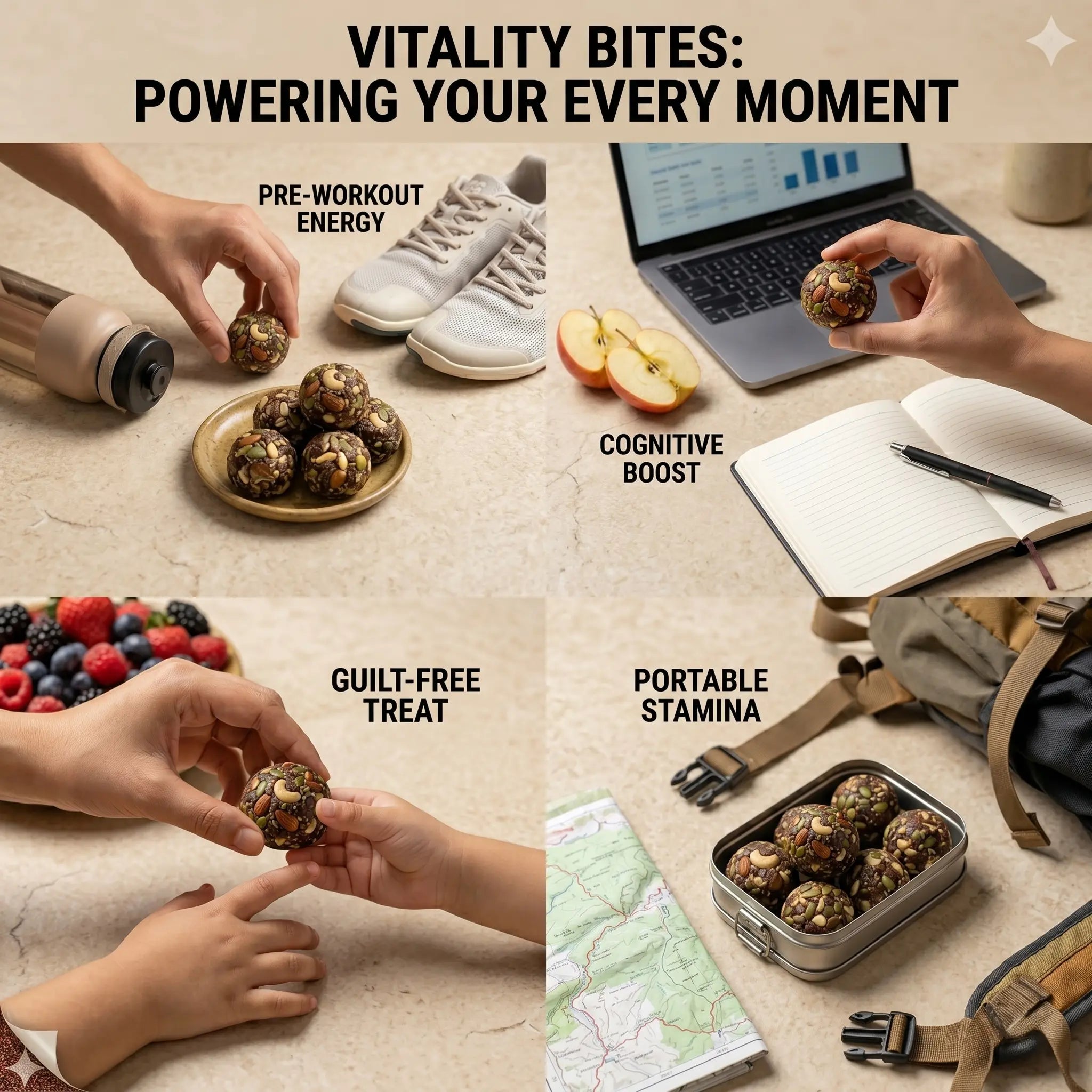 Wholesome Heaven - Ragi Nut Bites